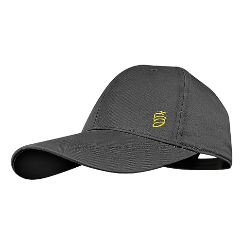 Golden Kocoon - E M F Cap Hat in Black - Bamboo Faraday Fabric Liner - 5 g, Cell Towers, Bluetooth, Smart Meters & WiFi- Golden Cocoon
