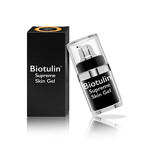 BIOTULIN - Supreme Skin Gel | Reduces Wrinkles Within 1 Hour | Hyaluronic Acid Serum | Spilanthol Serum for Face I Anti Aging Treatment - 0.5 oz