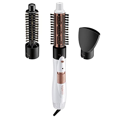 Conair Double Ceramic 3-in-1 Hot Air Brush, Dry as You Style