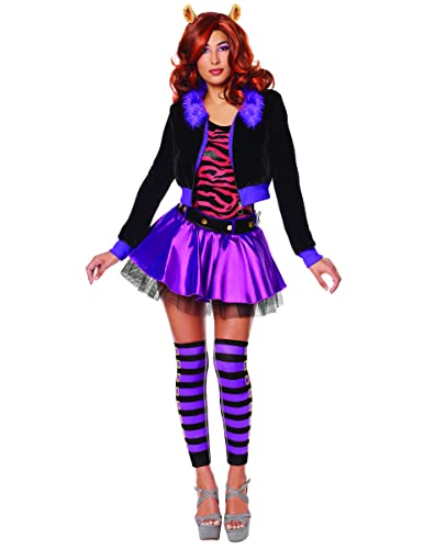 Spirit Halloween Adult Clawdeen Monster High Costume - S