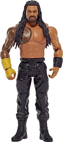 Mattel WWE Basic Action Figure, Roman Reigns, Posable 6-inch Collectible for Ages 6 Years Old & Up
