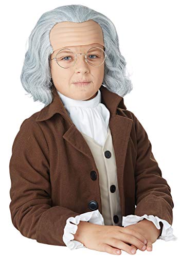 California Costumes Child Benjamin Franklin Wig - ST