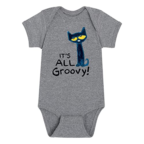 Pete the Cat - It's All Groovy - Infant Baby One Piece - Size newborn