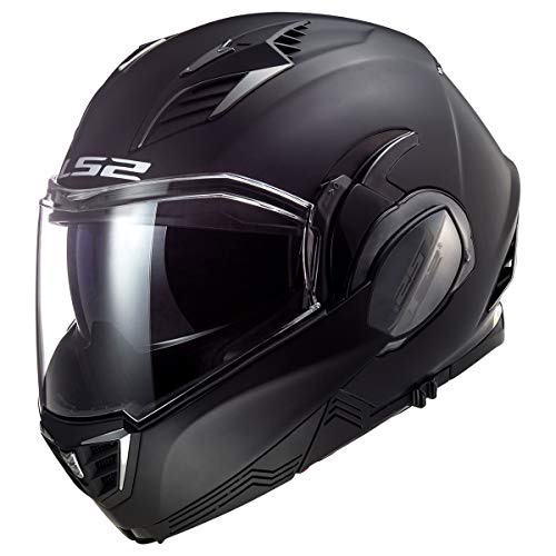 LS2 Helmets Valiant II Blackout Valiant II Modular Helmet (Matte Black - 2X-Large)