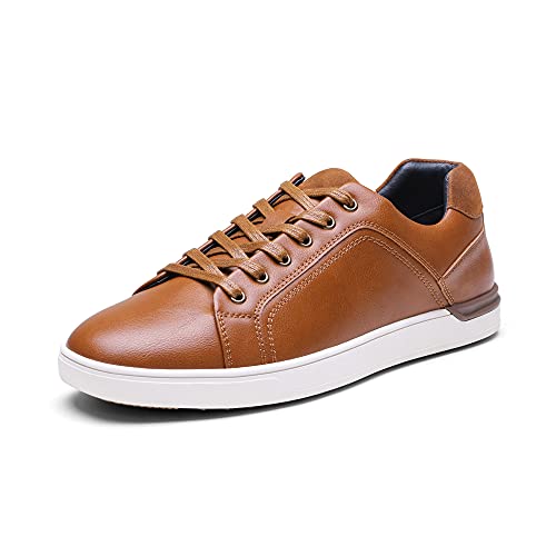 Bruno Marc Mens Casual Dress Sneakers Fashion Oxfords Skate Shoes, Brown - 12(SBFS211M)