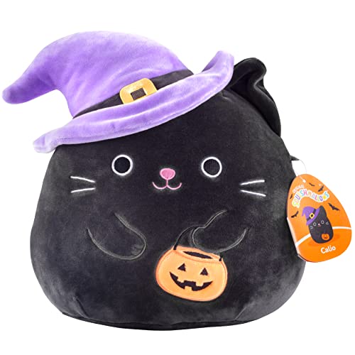 Squishmallows 10' Calio The Black Cat Witch - Officially Licensed Kellytoy Plush - Collectible Soft Squishy Stuffed Animal Toy - Add to Your Squad- Gift for Kids, Girls & Boys - 10 Inch