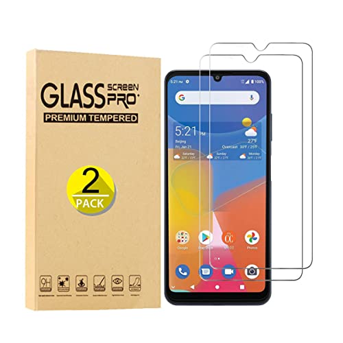 Tznzxm for ZMax 5G Tempered Glass,ZMax 5G Screen Protector, Case Friendly 9H Hardness HD Clear [Anti-Scratch] [Bubble Free] [Anti-Fingerprint] Glass Film for Consumer Cellular ZMax 5G Z7540 [2 Pack]