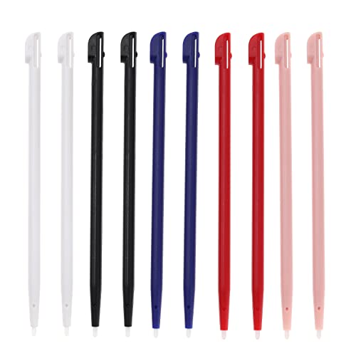 The Lord of the Tools 10Pcs Touch Stylus Pen Replacement Compatible with Nintendo 2DS Pen Tip Game Console Stylus Plastic Game Console Accessories 95mm