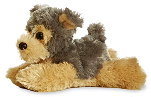 Aurora Adorable Mini Flopsie Cutie Stuffed Animal - Playful Ease - Timeless Companions - Gray 8 Inches