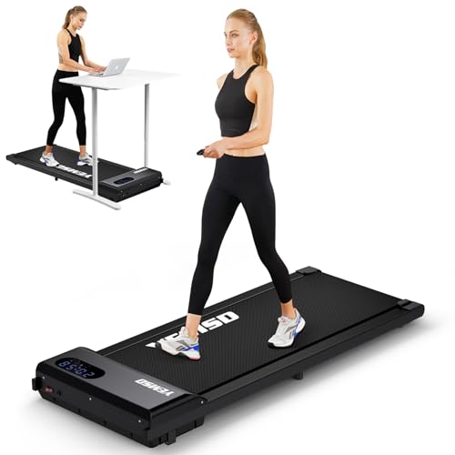 Walking Pad, Walking Pad Treadmill 330 lb capacity，3 in 1 Portable Under Desk Treadmill for Home and Office with Remote Control, LED Display （C102 Black）