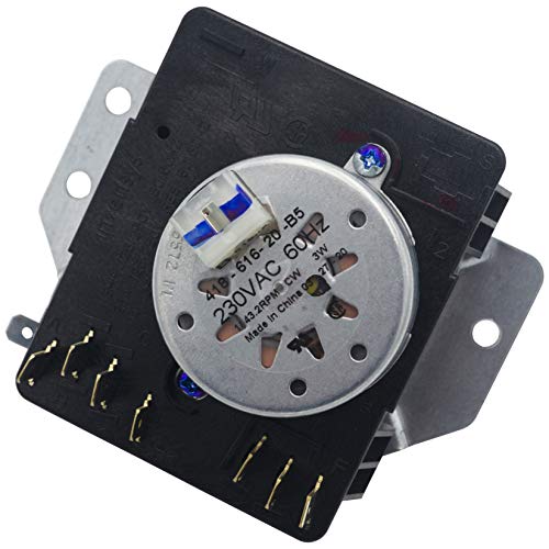 Supplying Demand W10185970 1481699 Clothes Dryer Timer Replacement 230VAC 60Hz 3W Model Specific Not Universal