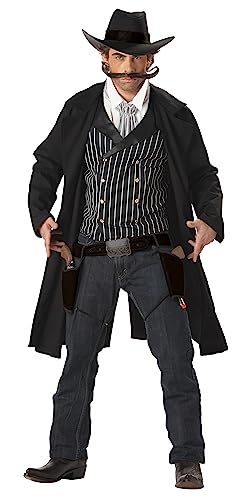 California Costumes Adult Gunfighter Western Costume Large Black