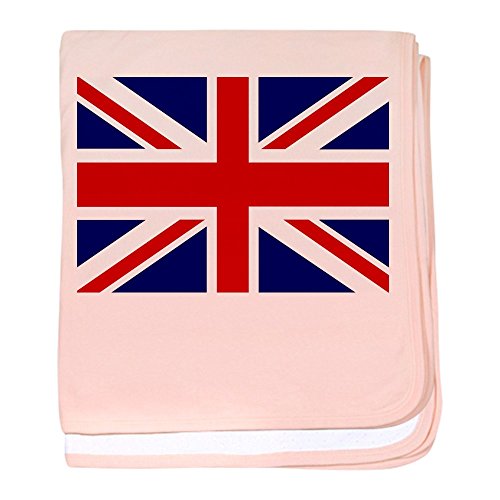 Royal Lion Baby Blanket British English Flag HD - Petal Pink