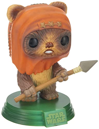 Funko POP Star Wars: Across The Galaxy - Wicket with Pin, Amazon Exclusive,Multicolor