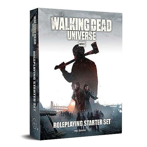 The Walking Dead Universe RPG: Starter Set - Boxed Set to Get Started, Roleplaying, Horror, Free League Publishing