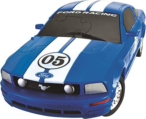 Eureka Puzzel Ford Mustang FR500C - 1:32 - Blue***