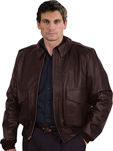 A2 Military Specs Bomber Cowhide Leather Jacket Made in the USA