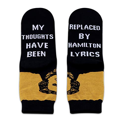 Hamilton Inspired Gift Hamilton Musical Inspired Lyrics Gift My Thoughts Have Been Replaced by Hamilton Lyrics (Hamilton Lyrics)