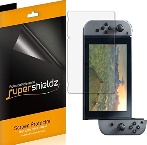 Supershieldz (3 Pack) Designed for Nintendo Switch Screen Protector, 0.23mm, Anti Glare and Anti Fingerprint (Matte) Shield