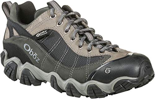 Oboz Firebrand II Low B-Dry Hiking Shoe - Men's Gray 10.5 Wide
