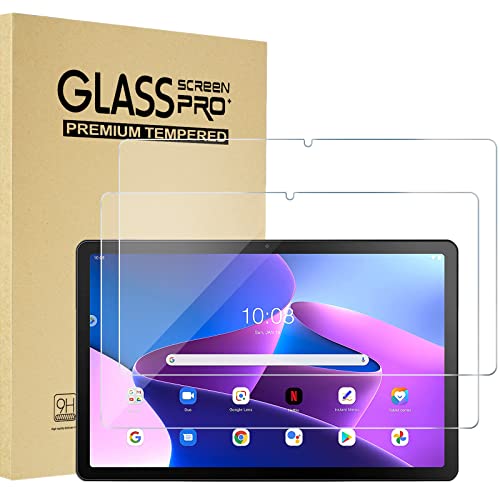 ProCase 2 Pack Screen Protector for Lenovo Tab M10 Plus 3rd Gen 10.6 Inch 2022, Tempered Glass Screen Film Guard for 10.6” Lenovo Tab M10 Plus Gen 3 TB125FU TB128FU TB128XU 2022 Release -Clear