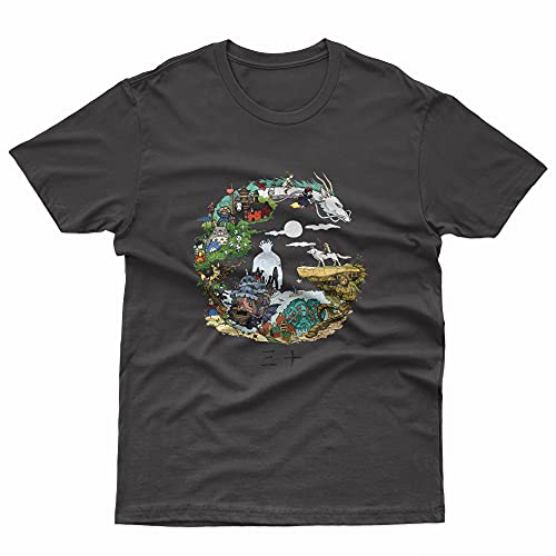 Hayao Miyazaki T-Shirt - Anime Character - Studio Ghibli - Cartoon Tee