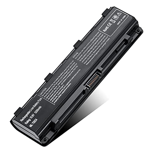 New Replacement PA5024U-1BRS Battery for Toshiba Satellite C55 C55-A C55T C55DT C55D C855 C855D L855 L875 P855 P875 S855 S875 Series Battery PA5109U-1BRS PA5026U-1BRS PABAS272 -- 12 Months Warranty