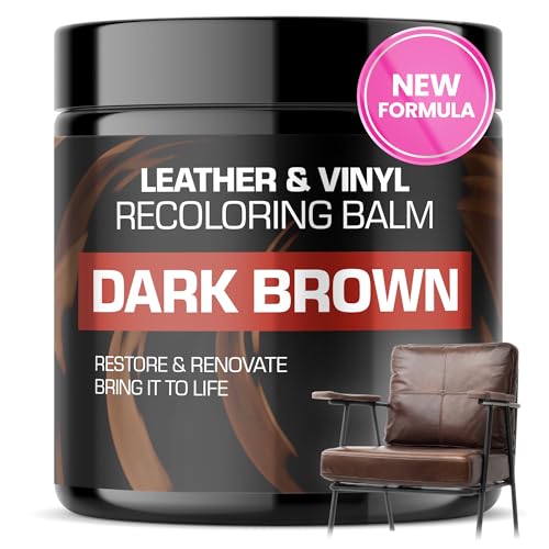 The Original Leather Recoloring Balm, Leather Color Restorer, Leather Scratch Remover, Leather Couch Scratch Repair, Leather Restorer for Couches, Leather Couch Paint, Leather Scratch Repair Balm