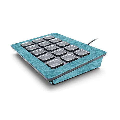 MightySkins Skin for Elgato Stream Deck - Baby Blue Jacquard | Protective, Durable, and Unique Vinyl Decal wrap Cover | Easy to Apply, Remove, and Change Styles | Made in The USA