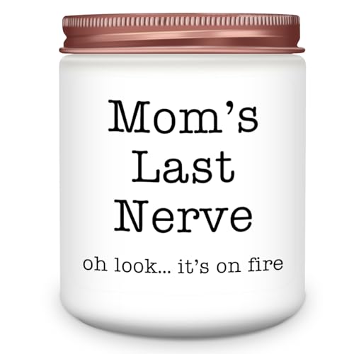 Homsolver Gifts for Mom from Daughter Son, Best Mom Gifts, Funny Mom, Birthday Thanksgiving for Mom Stepmother Adoptive Mother, Moms Last Nerve