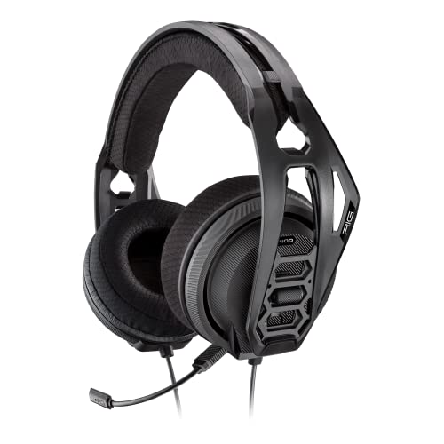 RIG 400HC Multiplatform Performance Gaming Headset with Removable Noise Canceling Microphone for Xbox Series X|S, Xbox One, Playstation, PS4, PS5, Nintendo Switch, and PC - Black