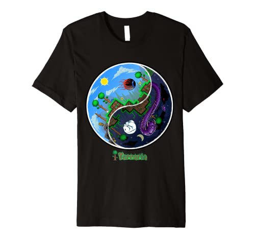 Terraria T-Shirt: Night and Day
