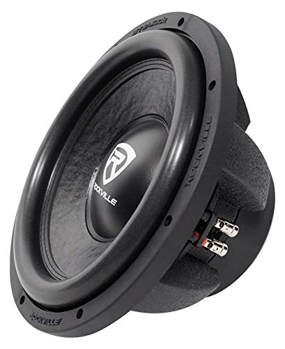 Rockville W12K6D4 V2 12' 2400w Peak Car Audio Subwoofer Dual 4-Ohm Sub 600w RMS CEA Rated