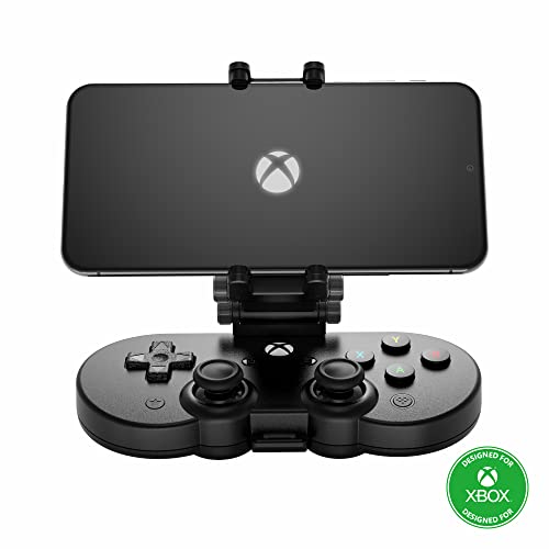 8Bitdo Sn30 Pro for Xbox Cloud Gaming on Android - Bluetooth Controller with Adjustable Clip, 16 Hour Battery