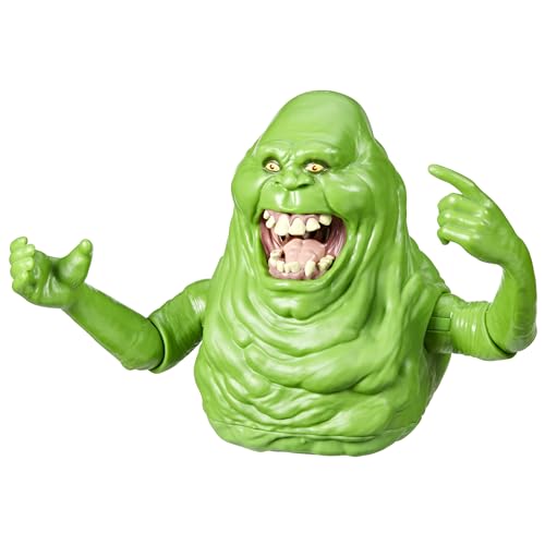 Ghostbusters Squash & Squeeze Slimer Animatronic Toy, 40+ Sound Effects, Interactive 7-Inch Green Ghost, Toys for Ages 4+