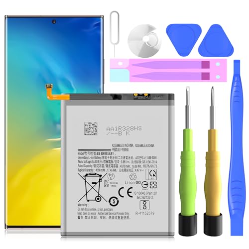 TQTHL Note 20 Ultra Battery Replacement Kits,[4500UmAh](New Upgraded) Compatible with Samsung Galaxy Note 20 Ultra with Adhesive, Installation Manual and Repair Tool Kits