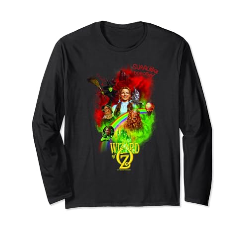 WB100 The Wizard Of Oz Surrender Dorothy Rainbow Poster Long Sleeve T-Shirt