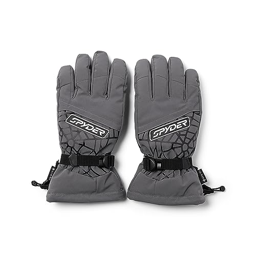 Spyder Mens Overweb Gore-Tex Ski Glove, Polar, L