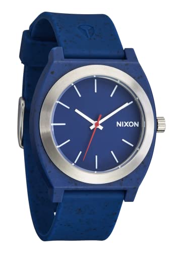 NIXON Time Teller OPP A1361 - Ocean Speckle -100m Water Resistant Unisex Analog Fashion Watch (40mm Watch Face, 20mm PU/Rubber/Silicone Band)
