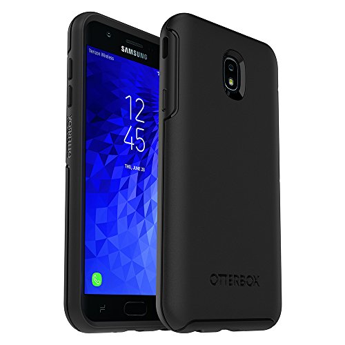 OtterBox Symmetry Series Cell Phone Case for Samsung Galaxy J7 2nd Gen/J7 V 2nd Gen/J7 Refine - Black