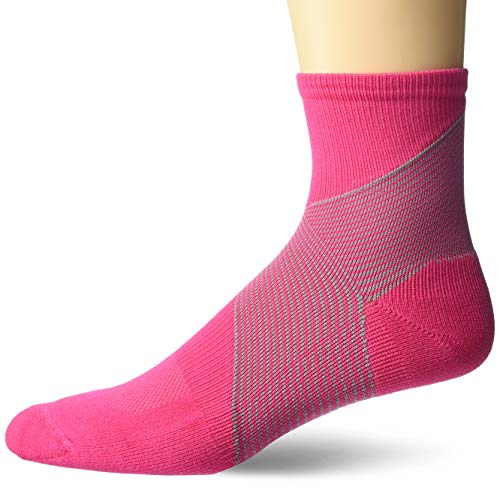 Vitalsox Quarter Compression Socks, Mid Pink, Medium