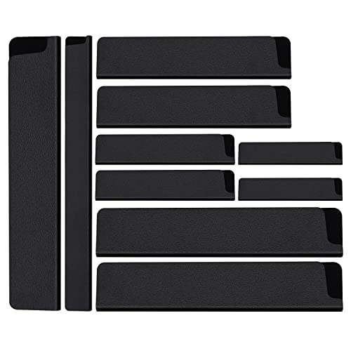 5/10/20pcs Universal Knife Edge Guards Set, Non-BPA Knife Sheath, Waterproof Abrasion Resistant Felt Lined Knife Cover Sleeves Knife Protectors, Gentle on Your Blades(10pcs)
