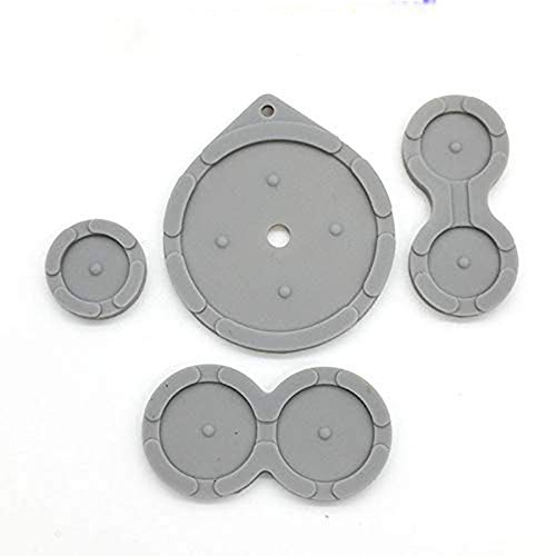 New Silicone Conductive Rubber Pads D-Pad Button for GBA SP （1Set）