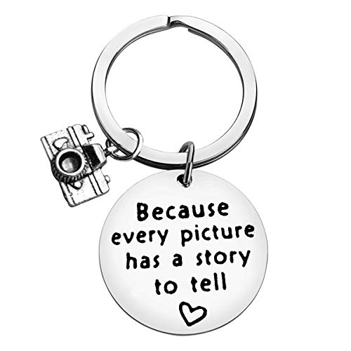 Photography Gifts for Women Camera Keychain Photography Lover Gift for Women Men Daughter Friend Retirement Gift for Photographer Birthday Inspirational Gift for Photography Photo Lover Camera Lover