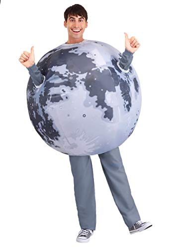 Inflatable Moon Costume Adult Inflatable Costume Mens Womens Moon Halloween Suit