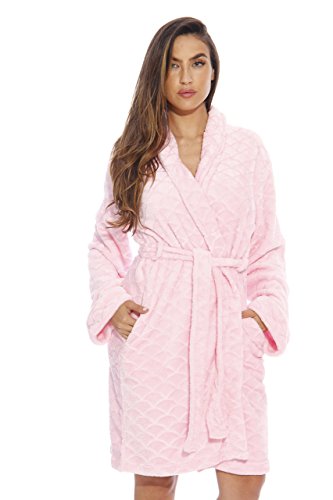 Just Love Kimono Robe / Bath Robes for Women, SizeLarge, Light Pink