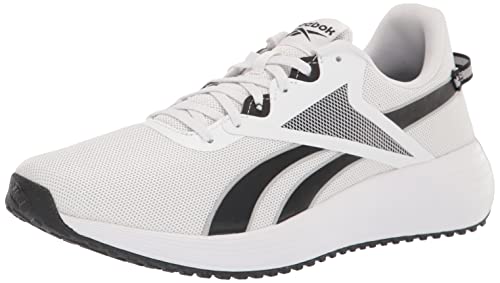 Reebok Men's Lite Plus 3.0 Running Shoe, White/Black/Pure Grey, 10