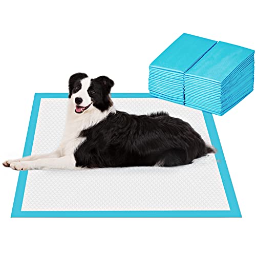 BESTLE Extra Large Pet Training and Puppy Pads Pee Pads for Dogs 28'x34' -40 Count Super Absorbent & Leak-Proof