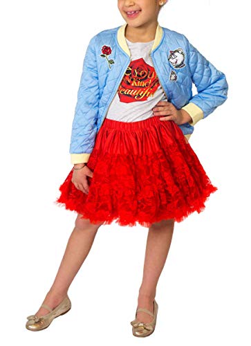 Tutu Couture Girls 3 Piece Set Disney Collection Beauty and The Beast Size 5/6