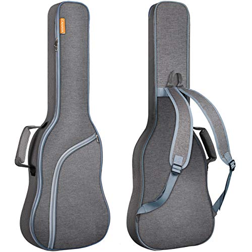 CAHAYA Electric Guitar Bag Padded Electric Guitar Gig Bag Case 0.35in Padding Dual Adjustable Shoulder Strap Electric Guitar Case CY0175
